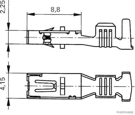 HERTH+BUSS ELPARTS Соединительный элемент 50253238099